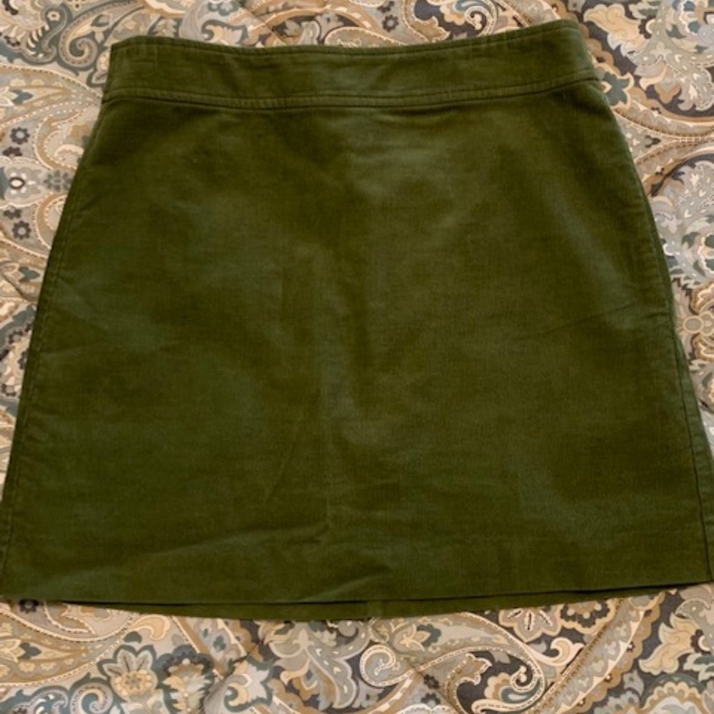Never Worn J Crew A-Line Corduroy Skirt